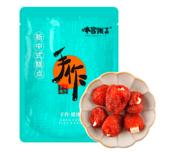 Dried Grapefruit Peel and Strawberry Snack, 3.52 oz